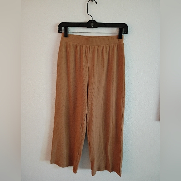 LC Lauren Conrad Pants - Organic Cotton LC Lauren Conrad Women's Tan Wide Leg Pants